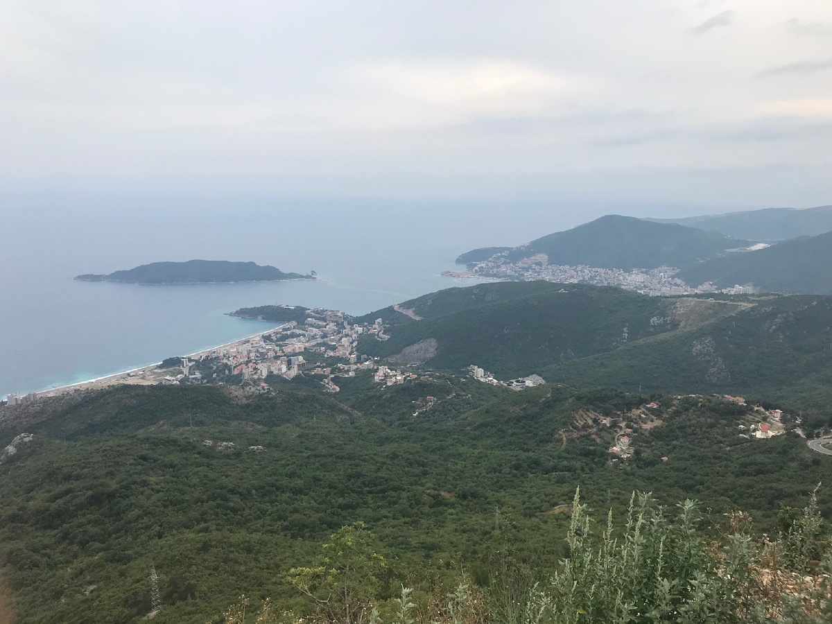 Вид на Будву