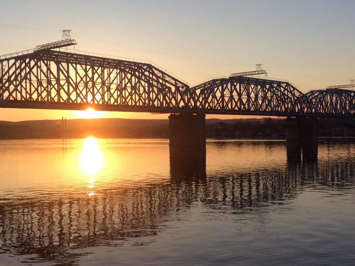 сызранский мост через волгу