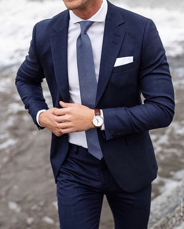 Dark blue style