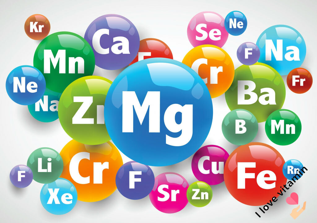 В дополнение к элементам, полученным из белков, углеводов и жиров, тело состоит из минеральных элементов