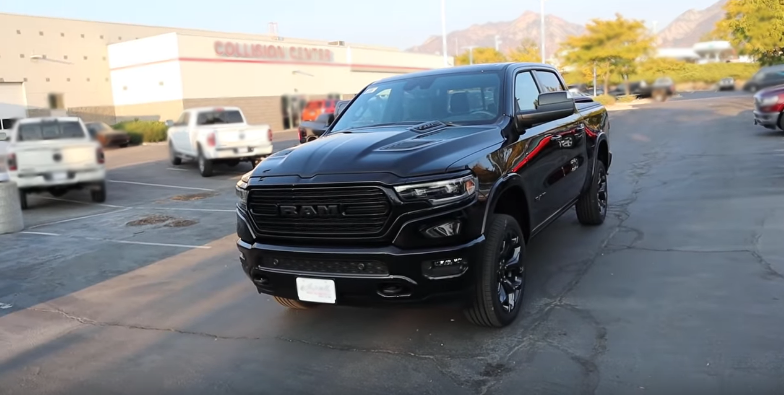 Новый дизайн пикапа Ram 1500 с комплектацией Limited Night Edition.