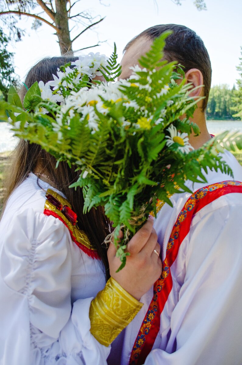 Тематическая свадьба в старо-славянском стиле на Алтае