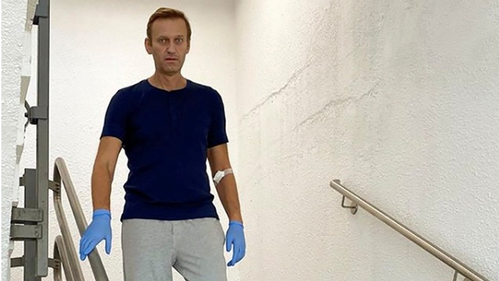 Алексей Навальный был выписан из больницы в сентябре после более чем месячного лечения