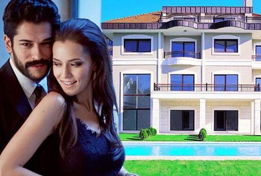 Как выглядит дом самого красивого актера Турции Бурака Озчивита
