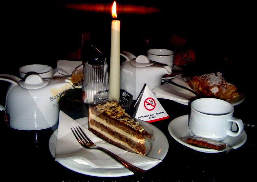 Вена. Венское кафе.