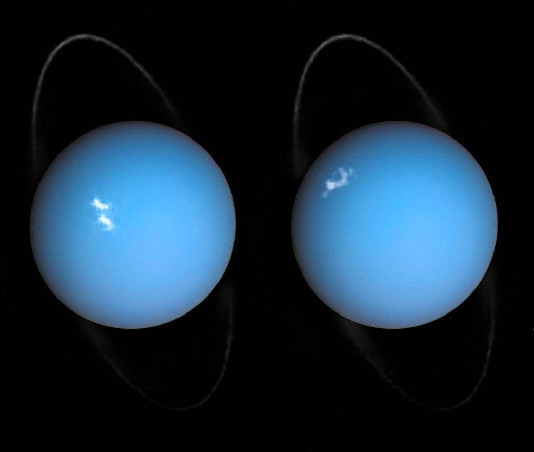 Полярное сияние Урана