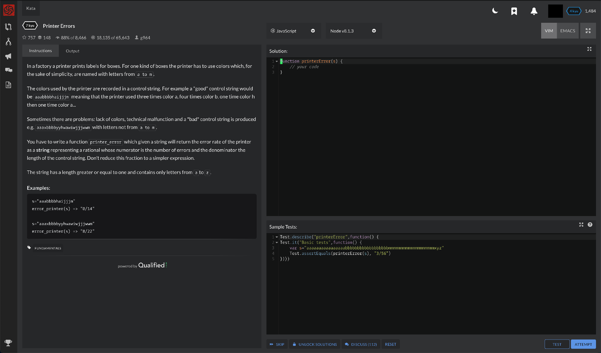 Так выглядит интерфейс задачи.