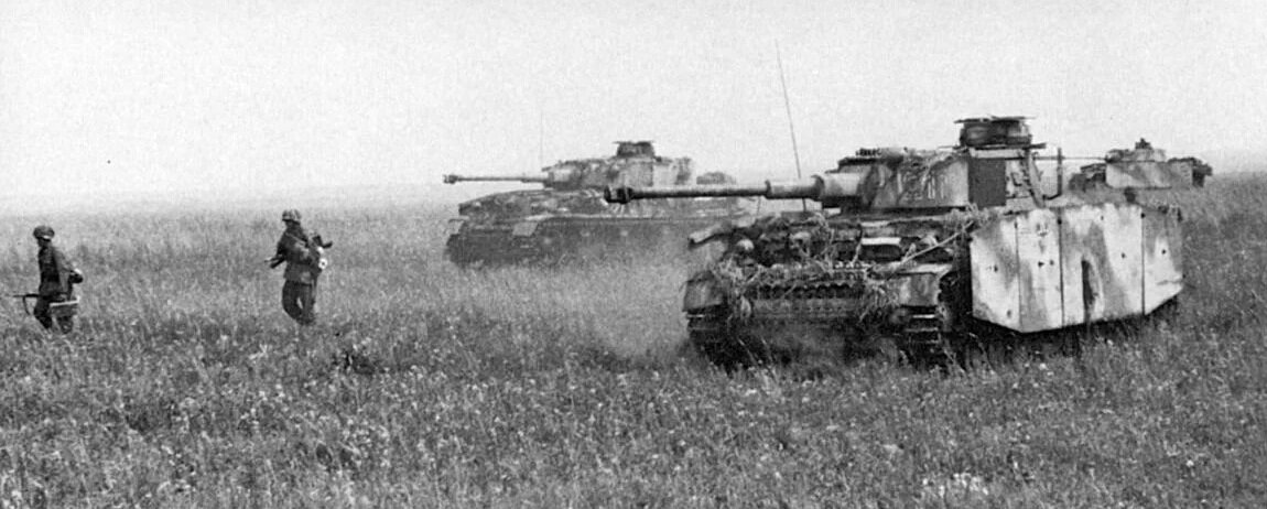 Танк Pz Kpfw IV. Курская дуга. 1943 г.