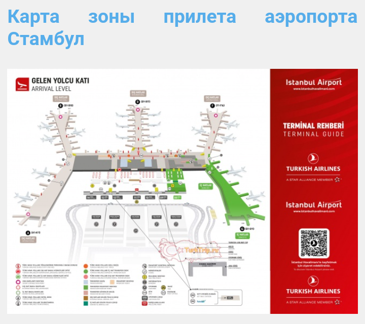 Схема аэропорт в стамбуле