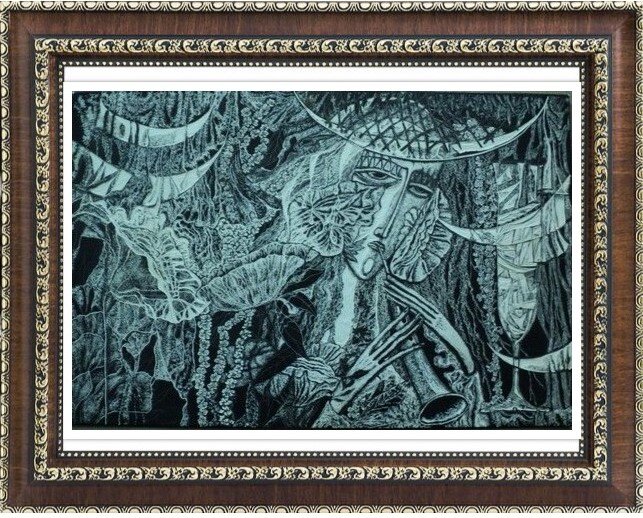 Работа художника В. Нилифанова. Фото работы мое. 