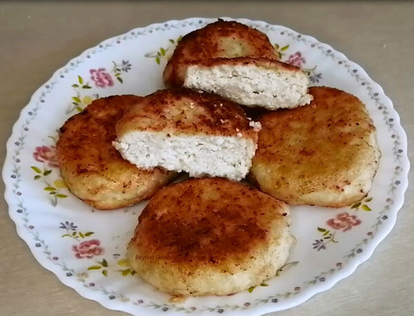 Готовые котлетки из куриного фарша