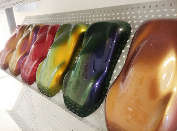 Примеры цветов на основе спец-компонентов  