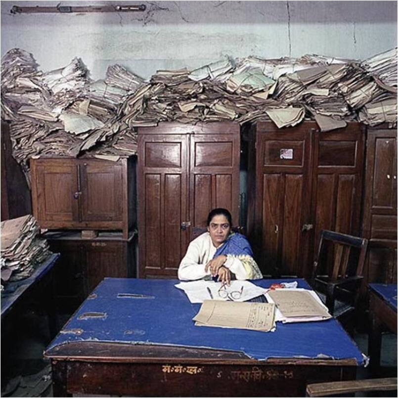 Фотография Яна Бэннинга из проекта "Бюрократы"