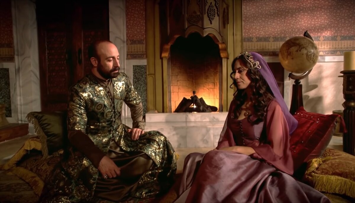 Беседа Гюльфем с султаном