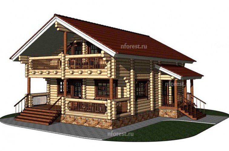 Наш проект деревянного сруба. 