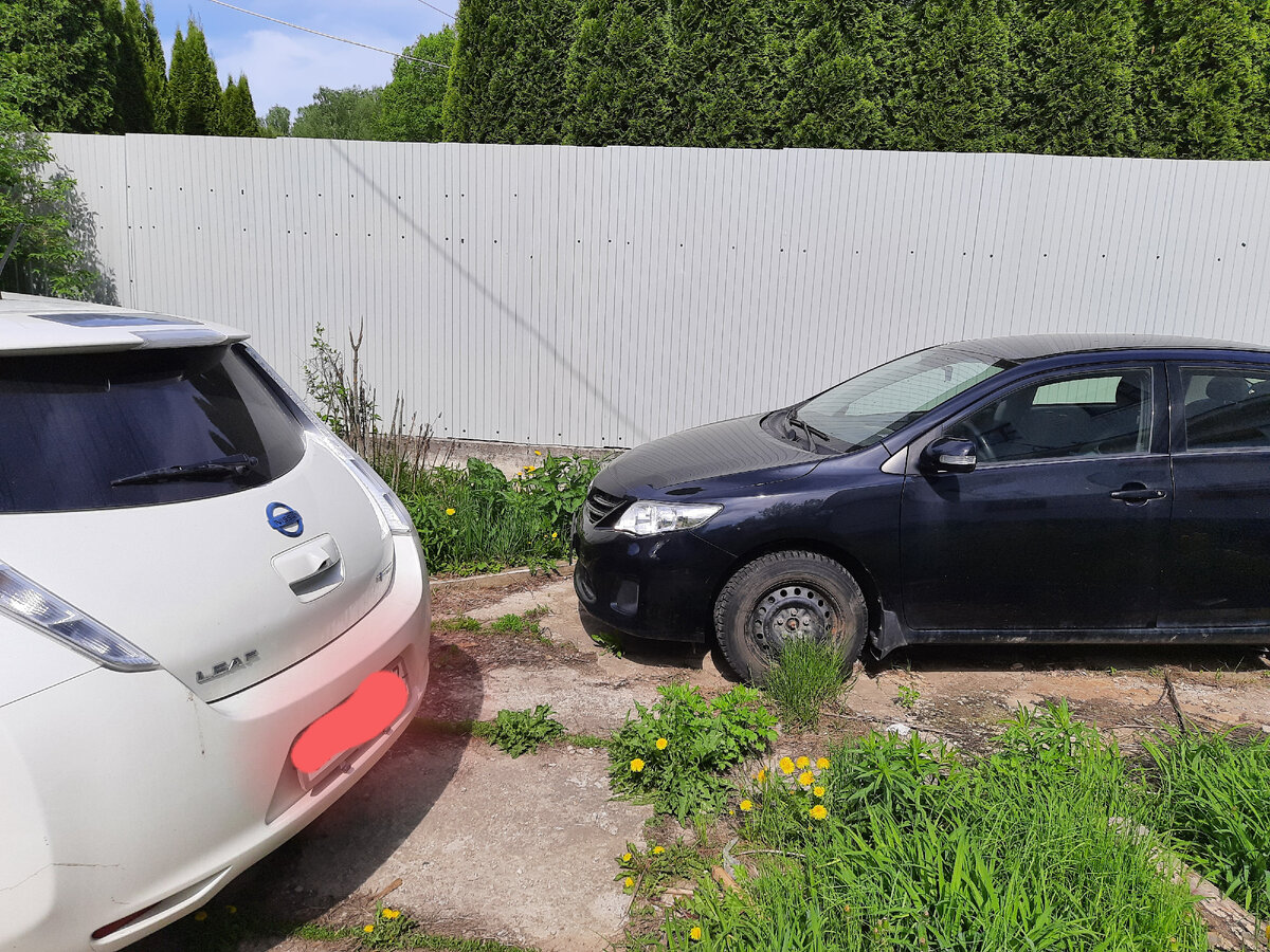 Пробег за год 458 (!) км, потому, что есть электромобиль 