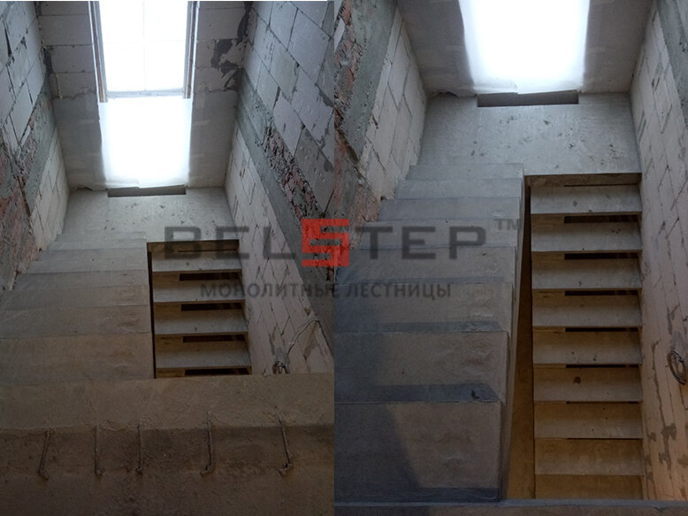 по причине того, что радиатор отопления расположен ниже площадки, под окном сделан проем для теплого воздуха.