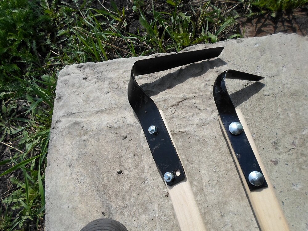 Большой и малый плоскорезы