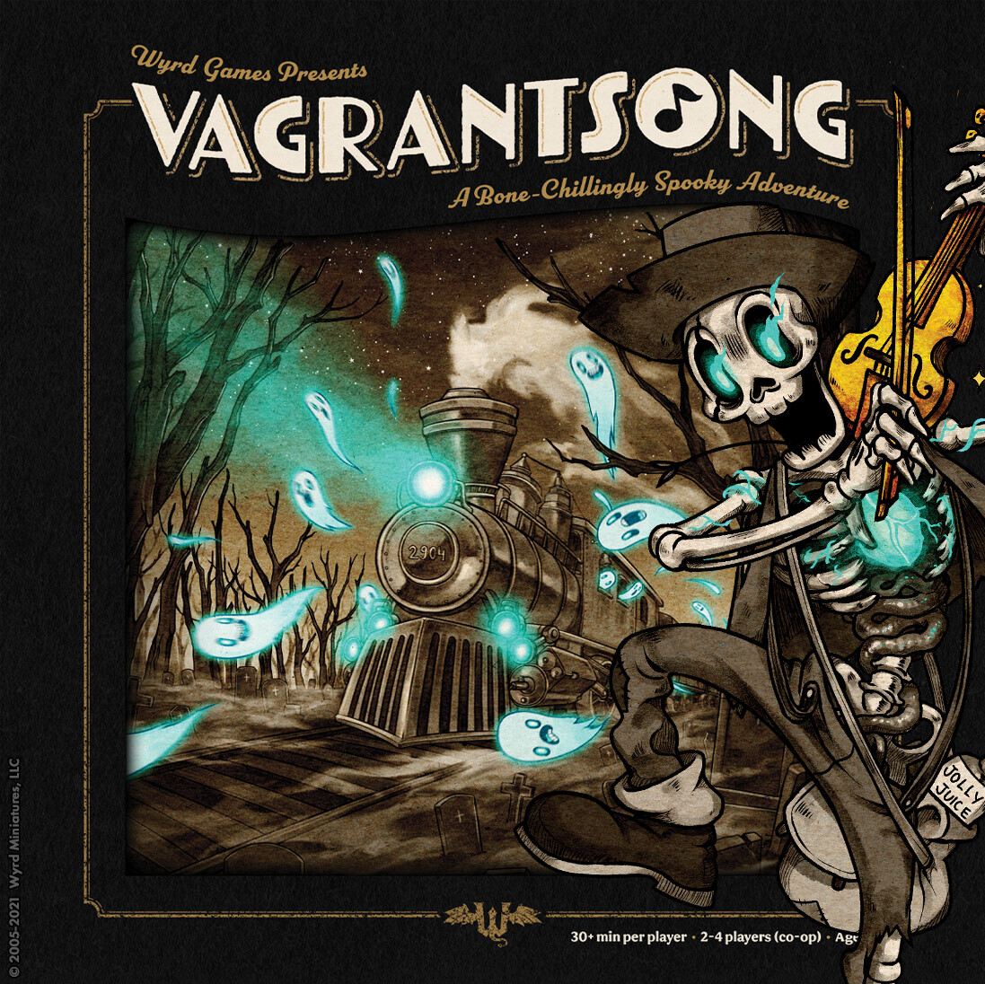 Бродяги в поезде с привидениями. Новая настольная игра Vagrantsong |  Хроники Рукосуева | Дзен