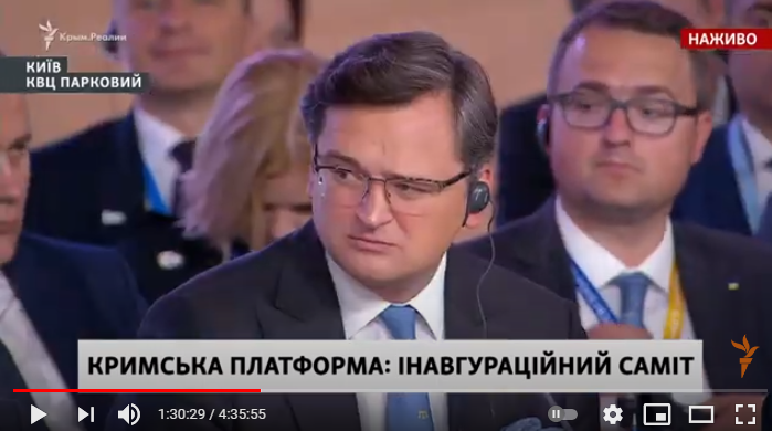 Скриншот. О "Крымской платформе" можно прочитать в предыдущих статьях.