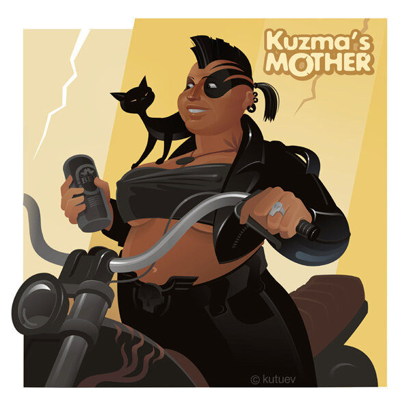 Нет, Маша тонкая и звонкая, не такая корпулентная как эта дама. Но уж больно картинка хороша! Яндекс.Картинки