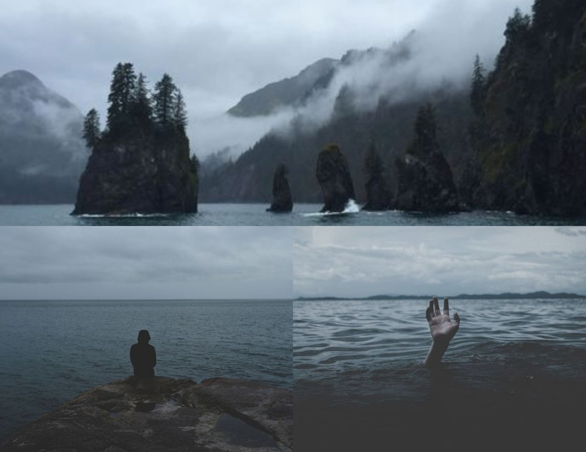 Выгоревший художник, случайно оказавшийся в нужное время в нужном месте, и сирена, голос которой на смертном одре подарил исцеление.