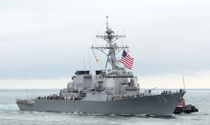 Очередной эсминец США вошел в Черное море (фото из открытых источников)