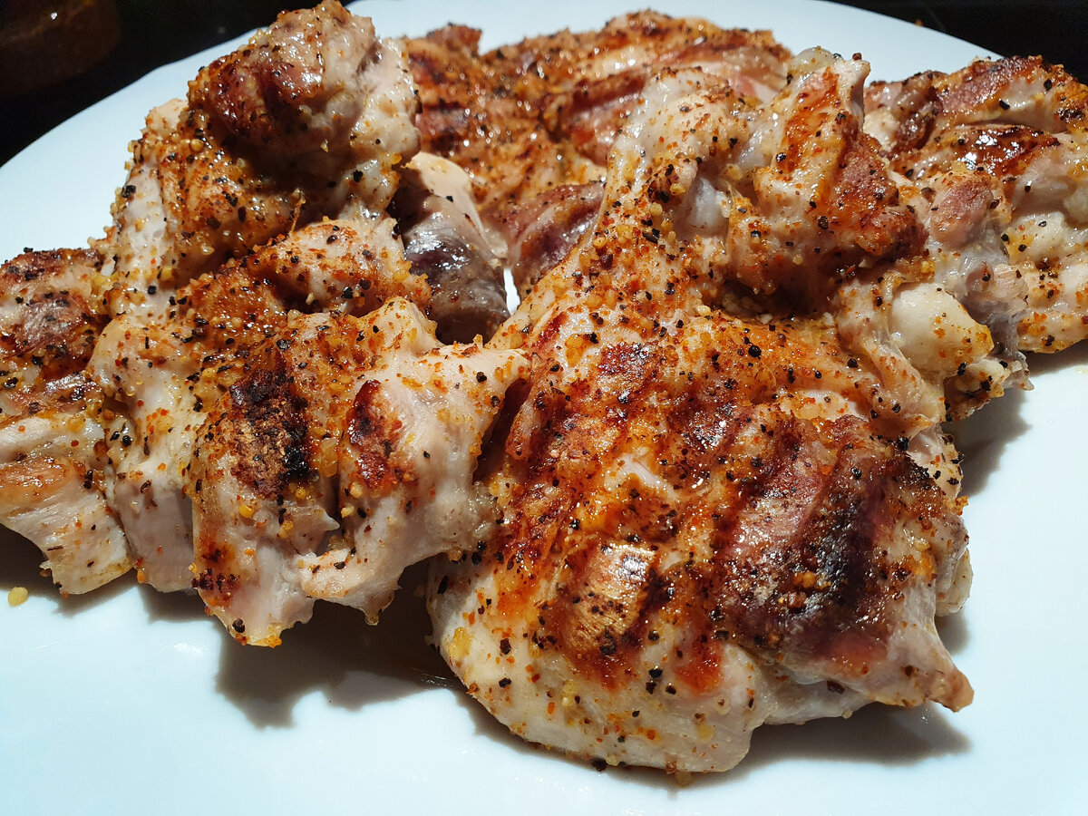 Куриные бёдра на домашнем гриле