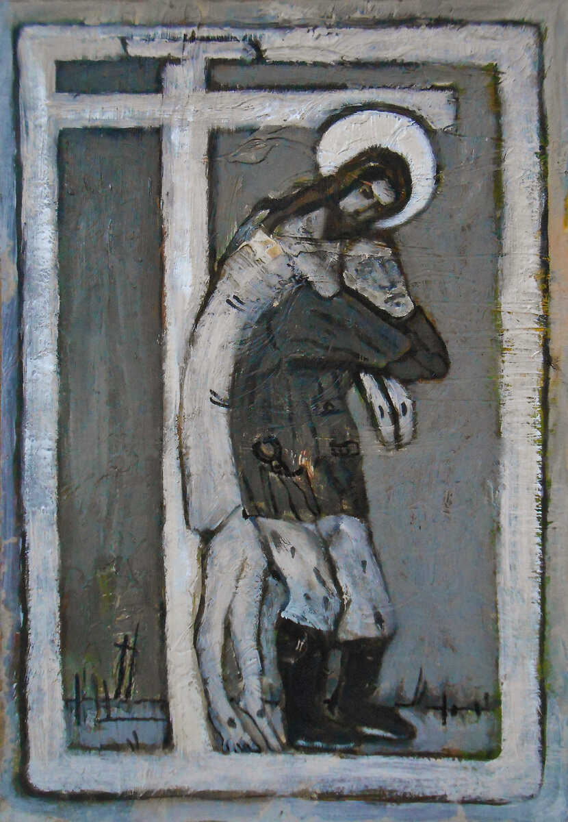Иван Несынов "Несение Христа",2001