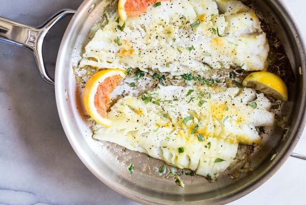 Нежнейшая треска в чесночно-лимонном маринаде на праздничный стол 