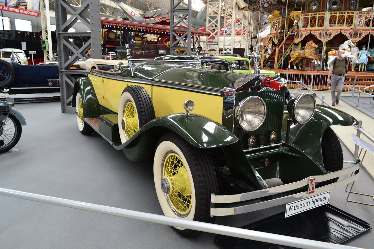 Легковой автомобиль Роллс-Ройс «Фантом» I модели 1925 г. – Музей техники в Шпайере в Германии, 19 сентября 2021 г. Фото: С.Г. Мороз
