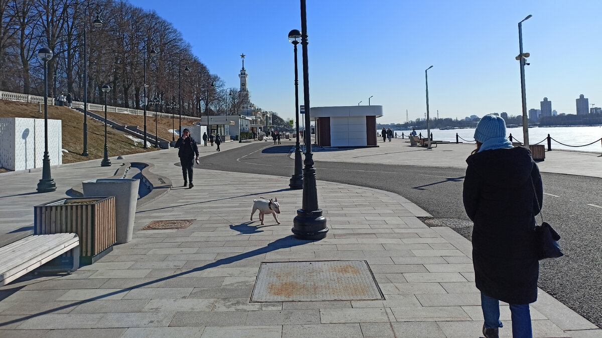 ВЕСНА все-таки пришла в парк Северного Речного вокзала (Москва) –  рассказываю почему стоит здесь «позагорать» | Куда? Подальше! | Дзен