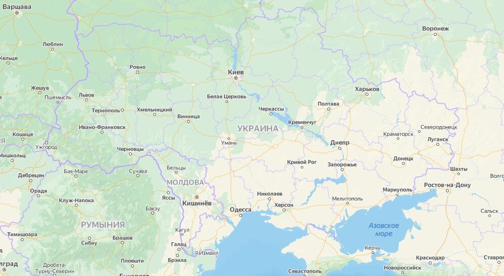 Скриншот Яндекс-карт. Выбери границы своей страны сам!