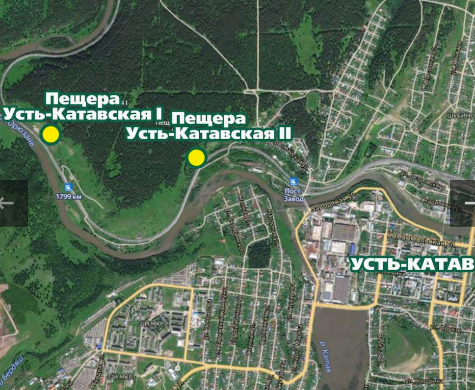 Усть катав карта города