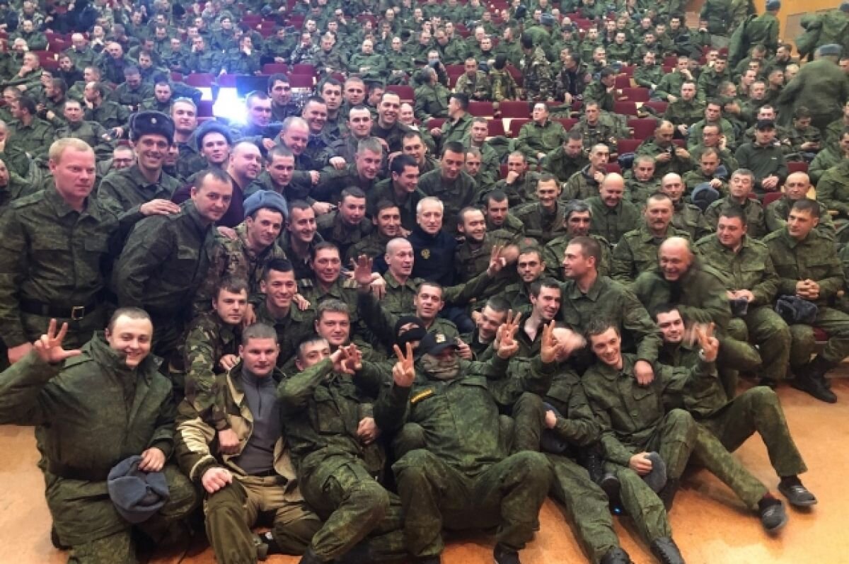    Мобилизованный томич рассказал о встрече с губернатором в учебном центре