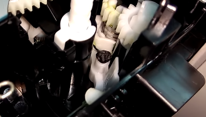 Фото 9. Запускаем печать отчета, три раза нажав кнопку GO