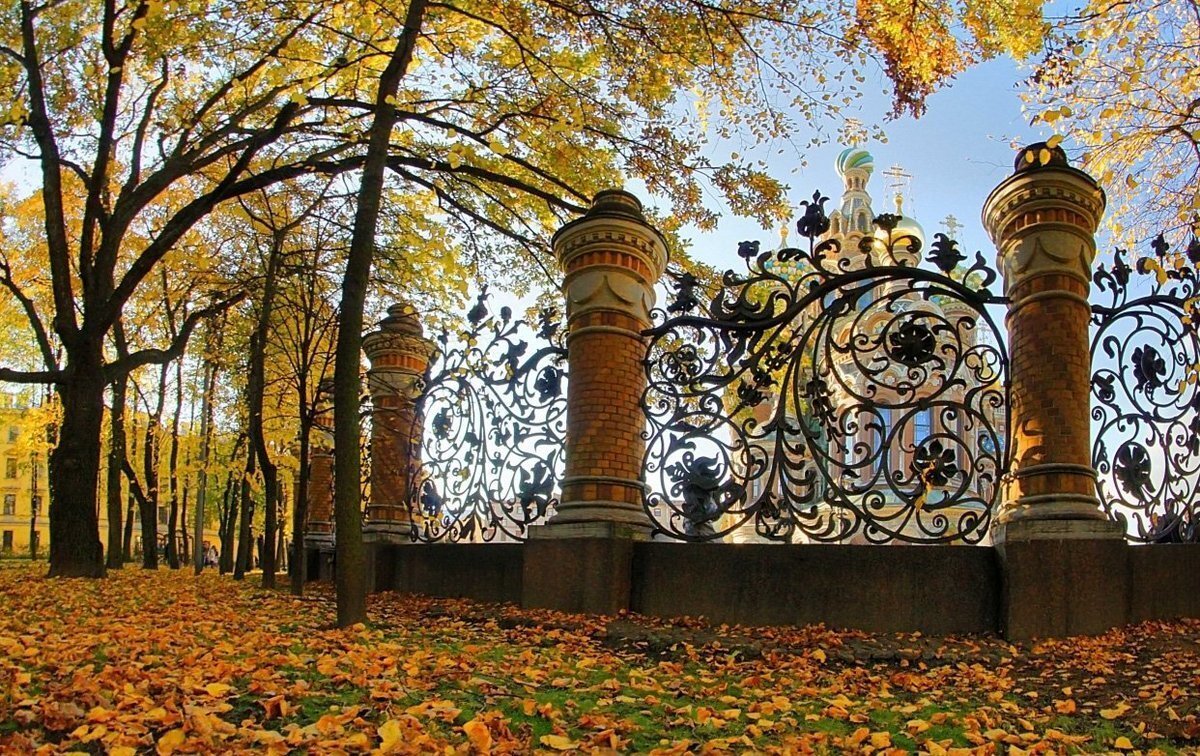 Картина михайловский сад