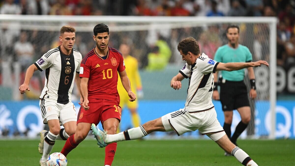    Футбол. ЧМ-2022. Матч Испания - Германия© РИА Новости / Григорий Сысоев