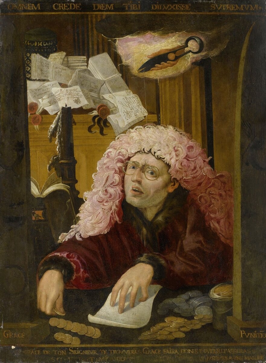                                            Сборщик податей, Маринус ван Реймерсвале