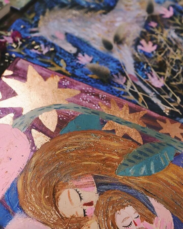 Люблю использовать пастель при доработке изображений