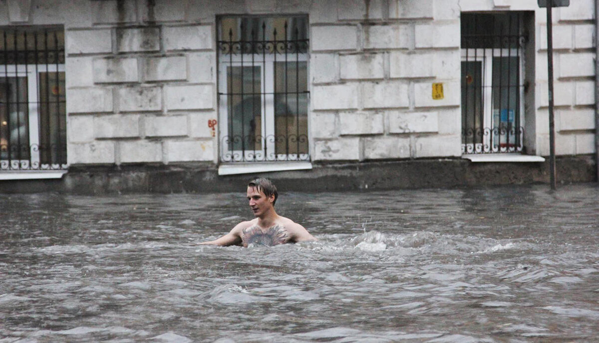 москву топит