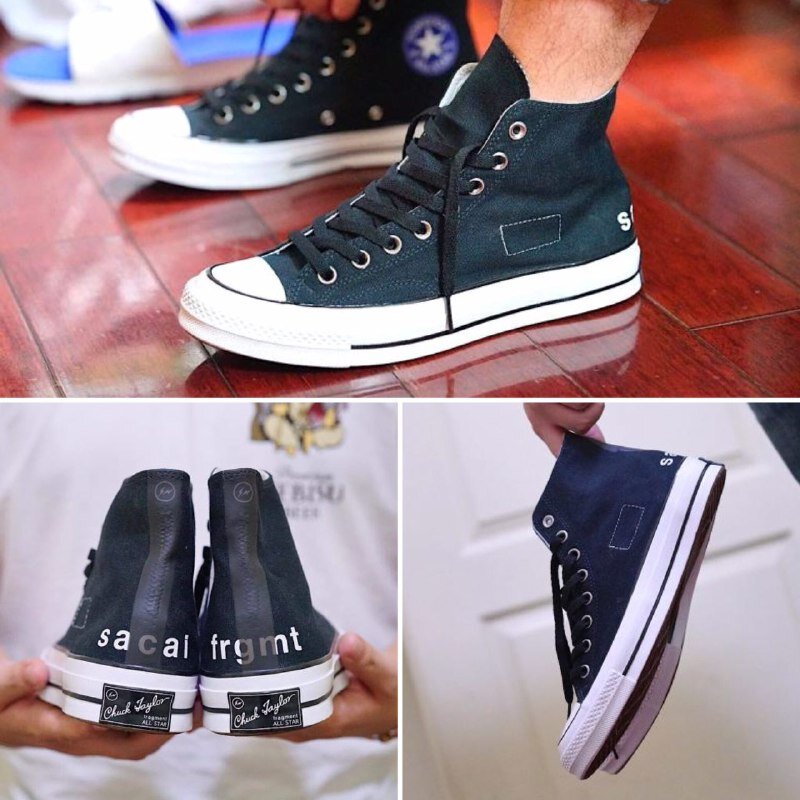 Sacai cheap fragment converse