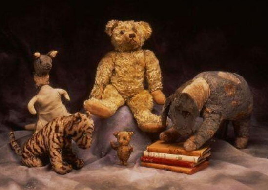 Настоящие игрушки Кристофера Робина теперь живут в музее.