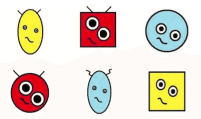 Примеры портретов инопланетян (Journal of Experimental Psychology: General)