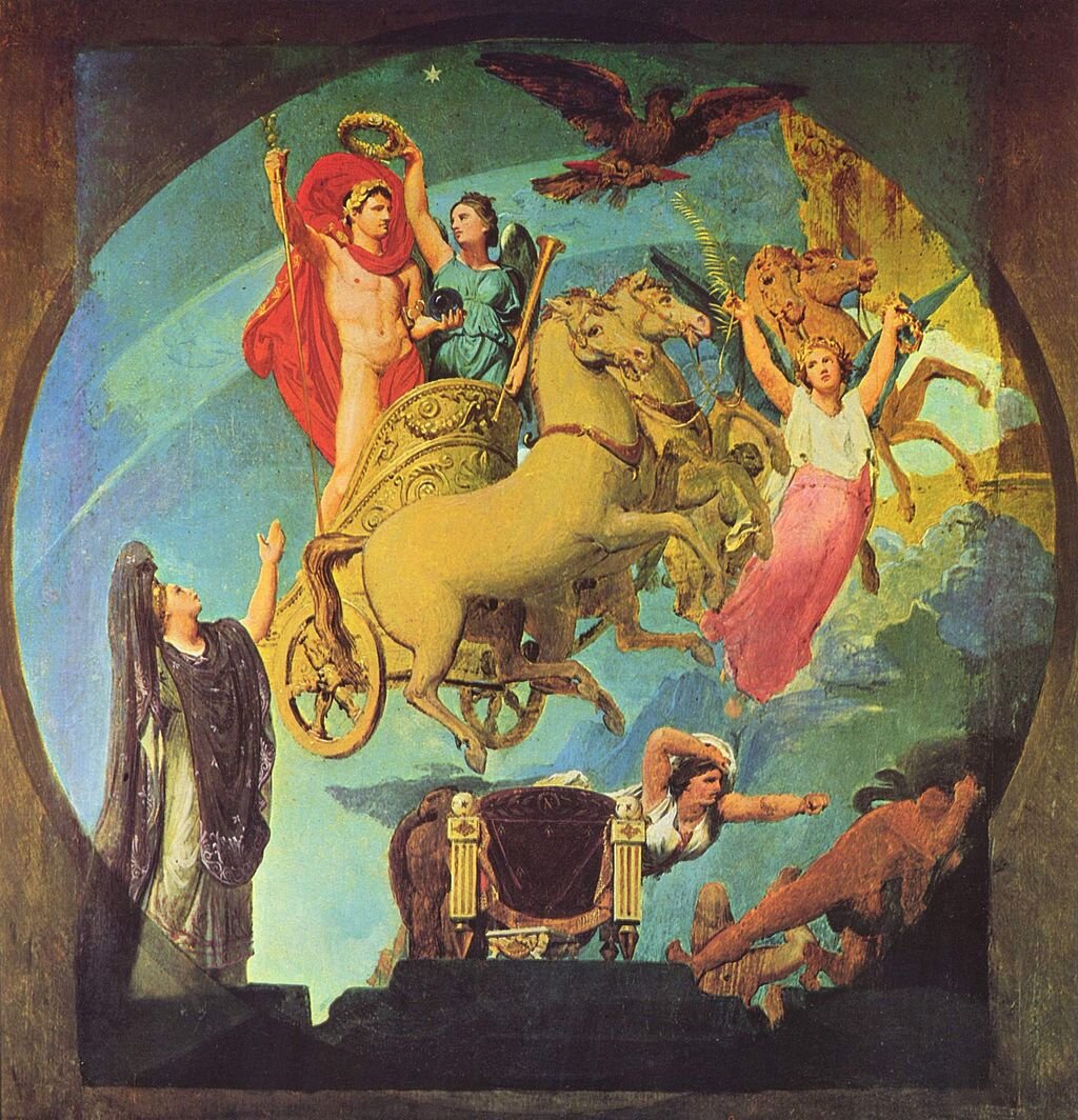 Жан Огюст Доминик Энгр. «Апофеоз Наполеона», 1853