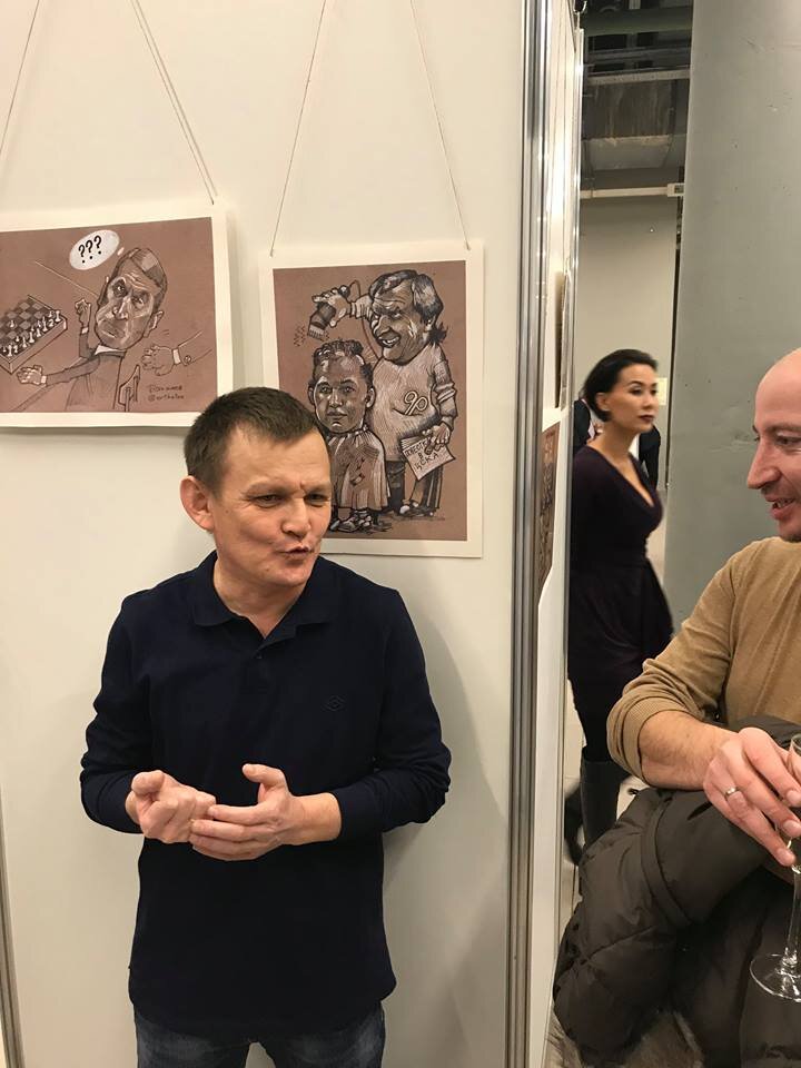 Художник Камиль Бузыкаев