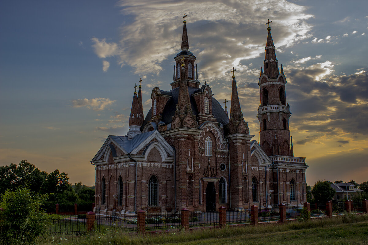 Церковь в вешаловке липецкой области фото