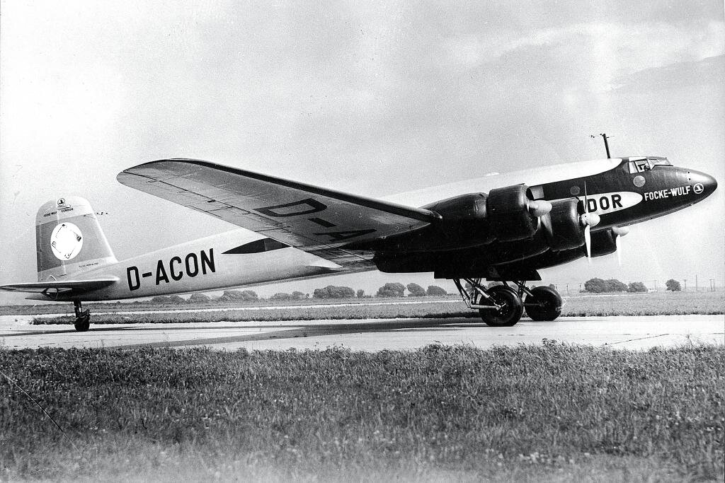 Focke-Wulf Fw 200 Condor. 1938 год. Фото: KL-Dokumentation