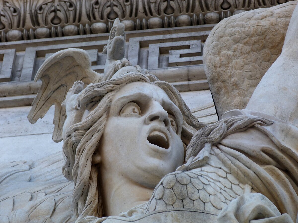 Фрагмент барельефа «Марсельеза» на Триумфальной арке в Париже