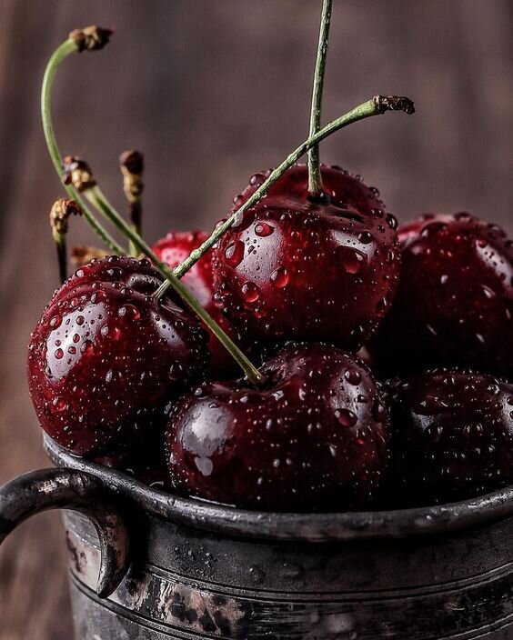 Так выглядит спелая черешня